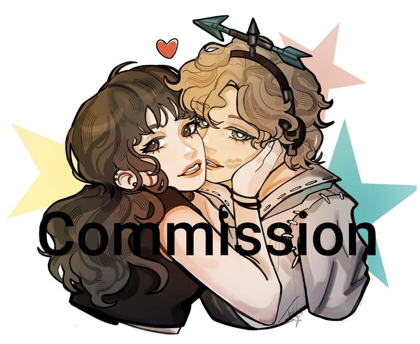 couple halfbody-ish